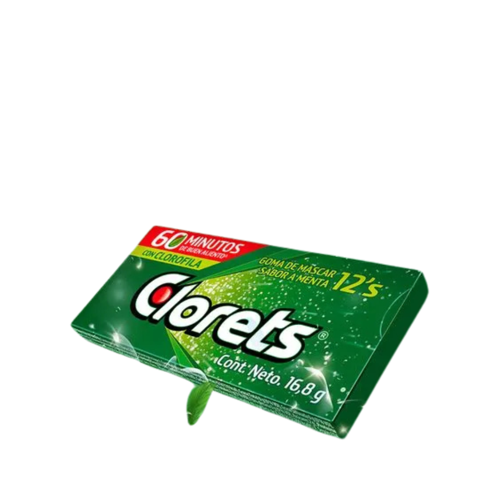 CHICLETS CLORETS - Sabores de America Latina