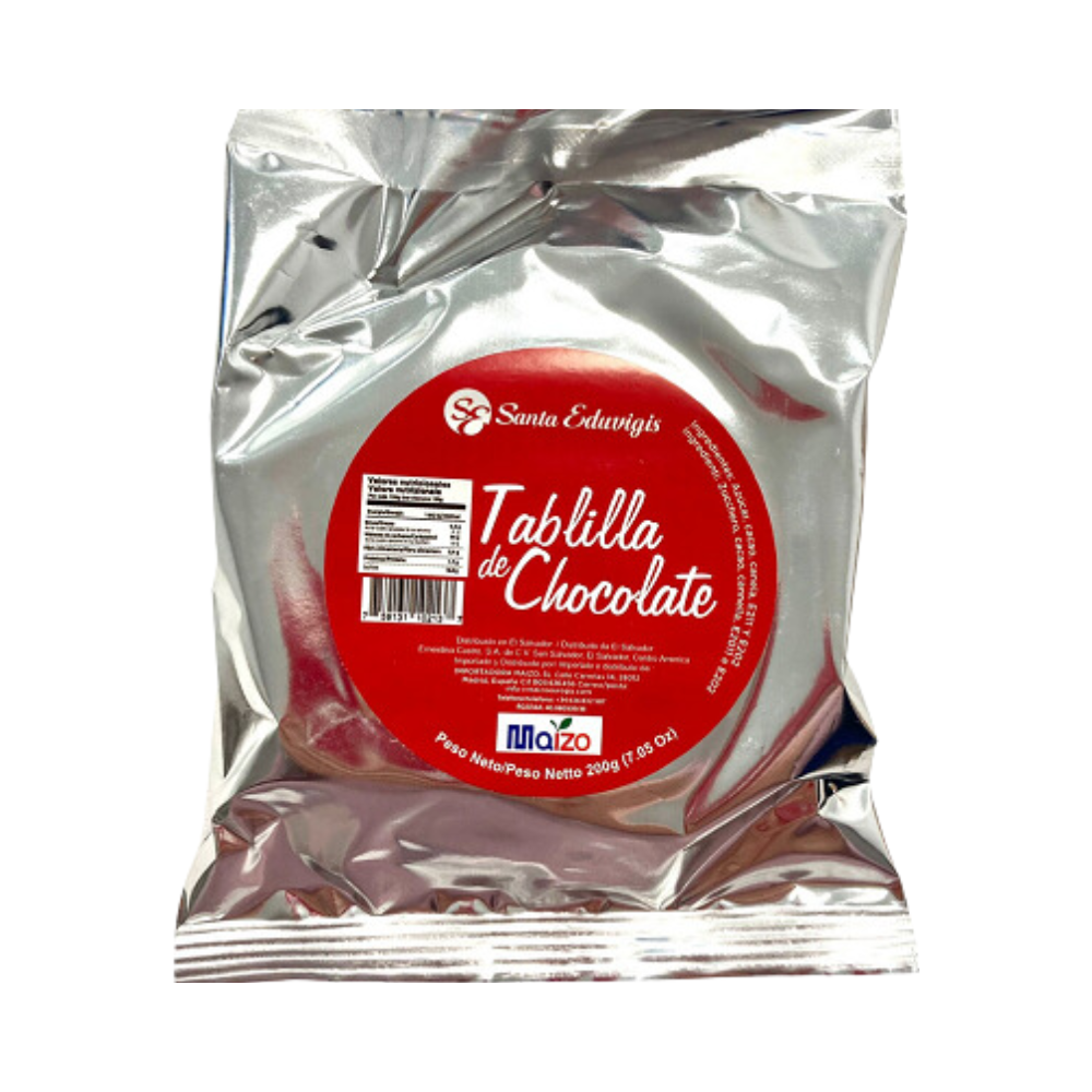 CHOCOLATE EN TABLILLA S.EDUVIGIS 225g