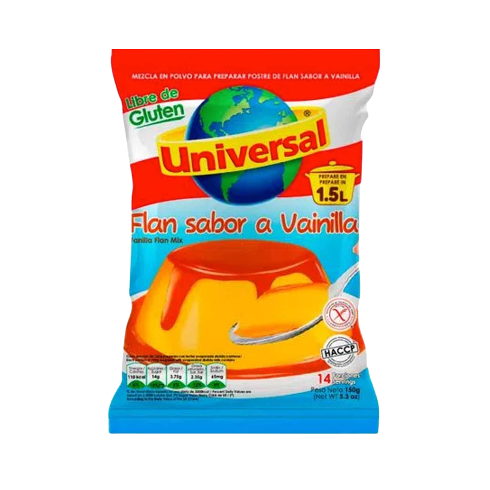 FLAN UNIVERSAL 250g - Sabores de America Latina