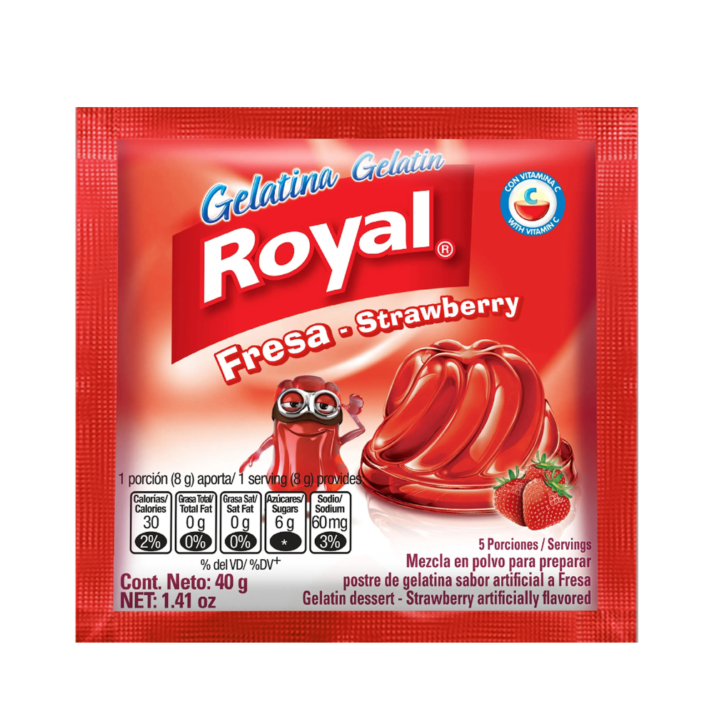 GELATINA ROYAL ALLA FRAGOLA