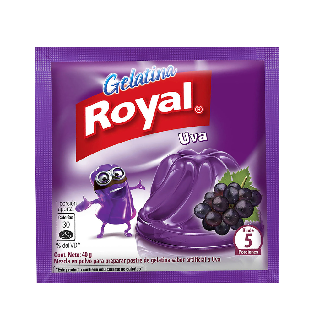 GELATINA ROYAL UVA 40g