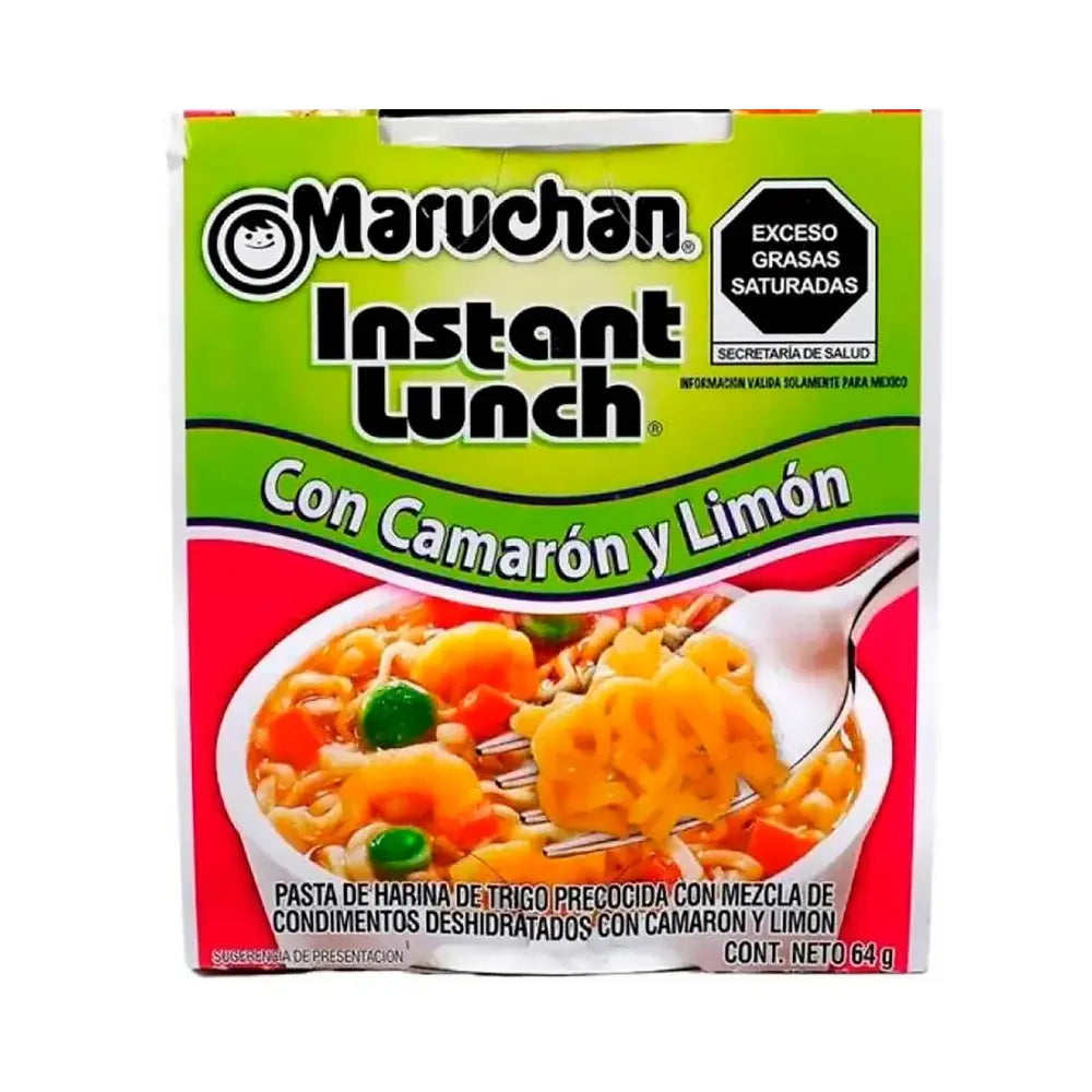 MARUCHAN CAMARON Y LIMON 64g Sabores De America Latina