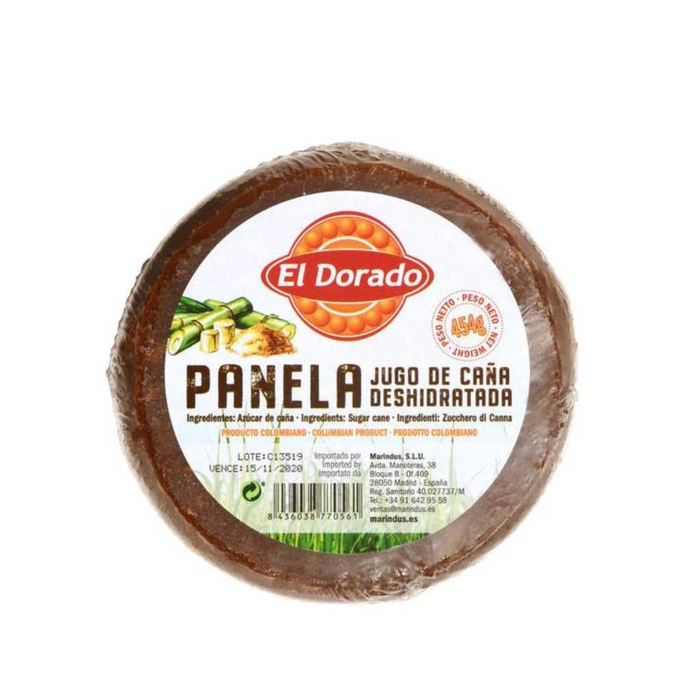 PANELA REDONDA EL DORADO 454g - Sabores de America Latina