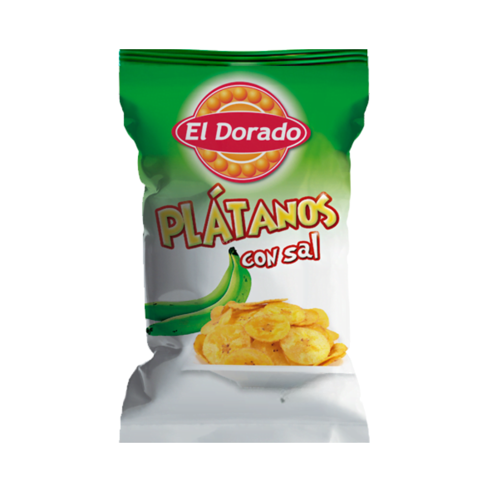 PLÁTANO CON SAL EL DORADO 100g - Sabores de America Latina