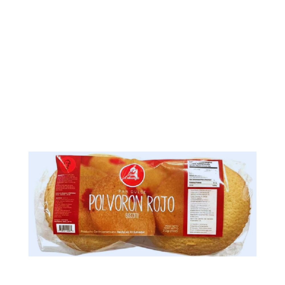 POLVORON ROJO SANTA EDUVIGIS 312g - Sabores de America Latina