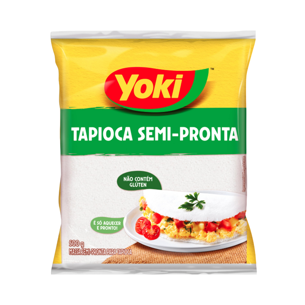 TAPIOCA HIDRATADA SEMI PRONTA YOKI 500g