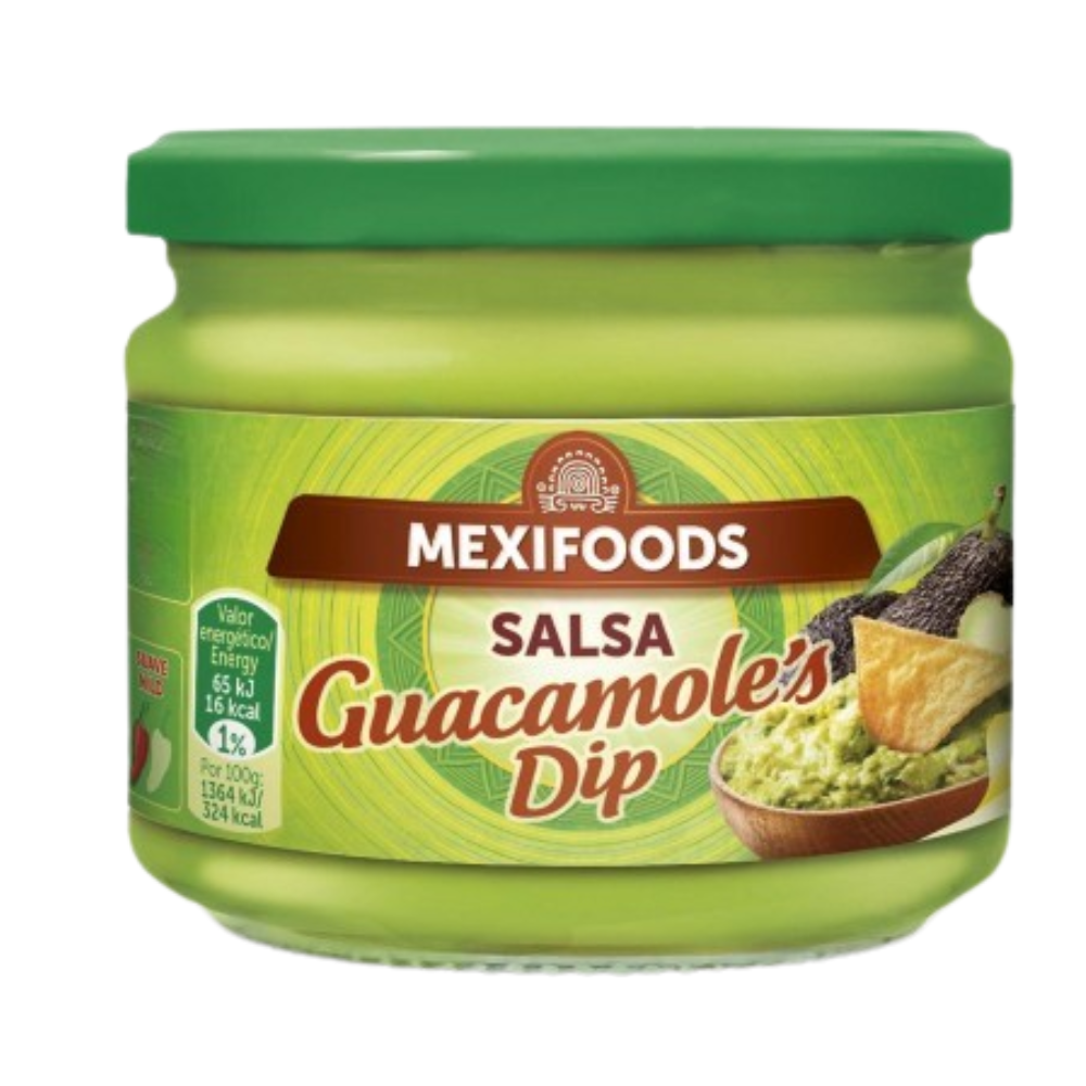 SALSA GUACAMOLE DIP MEXIFOODS 280g
