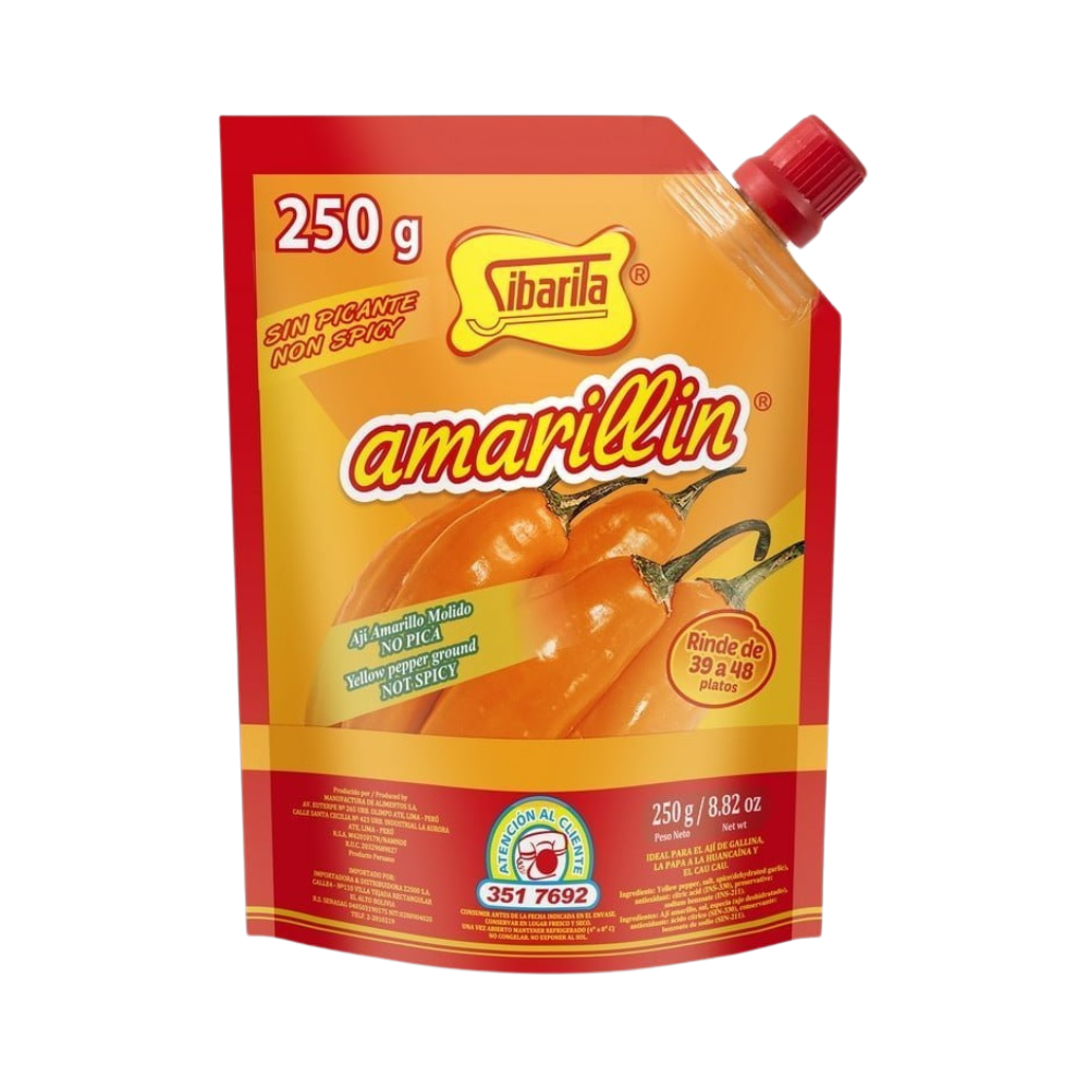 SALSA AMARILLIN PANQUITA 250g - Sabores de America Latina