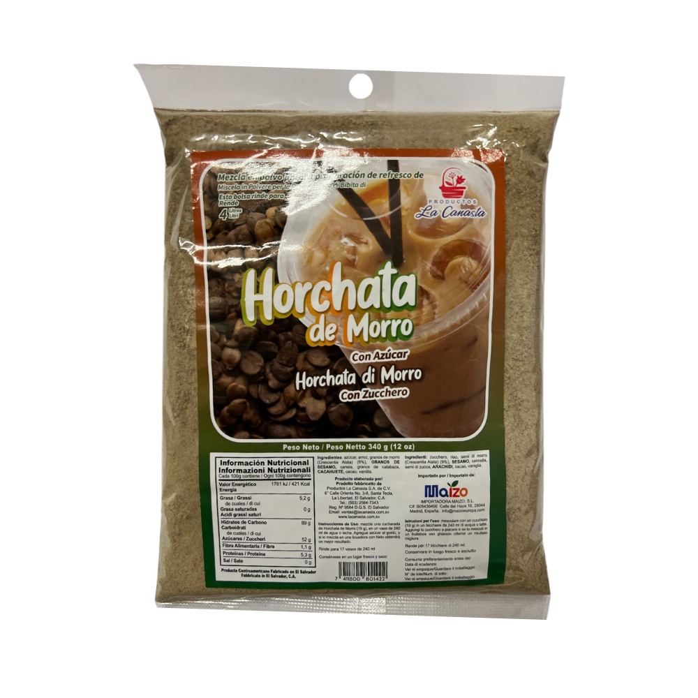 LA CANASTA HORCHATA DE MORRO 340g