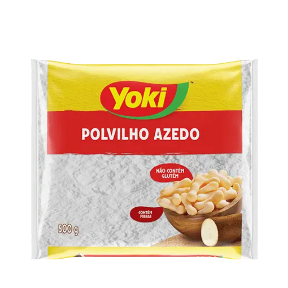 POLVILHO AZEDO YOKI 500g - Sabores de America Latina