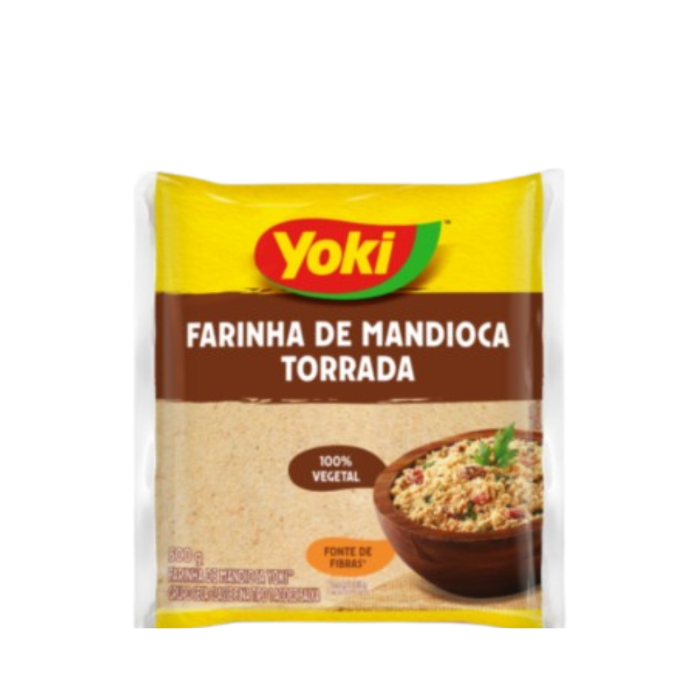 FARINA DE MANIOCA TORRADA/TOSTADA YOKI 500g