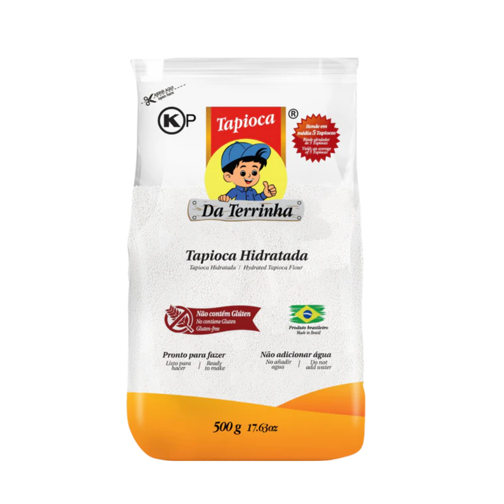 TAPIOCA HIDRATADA PRONTA DA TERRINHA 500g