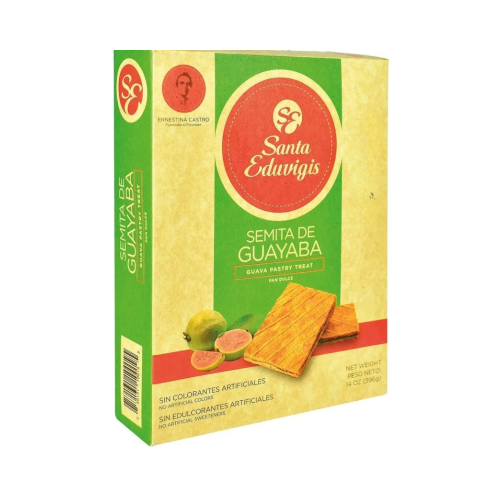 SEMITA DE GUAYABA SANTA EDUVIGIS 396g - Sabores de America Latina