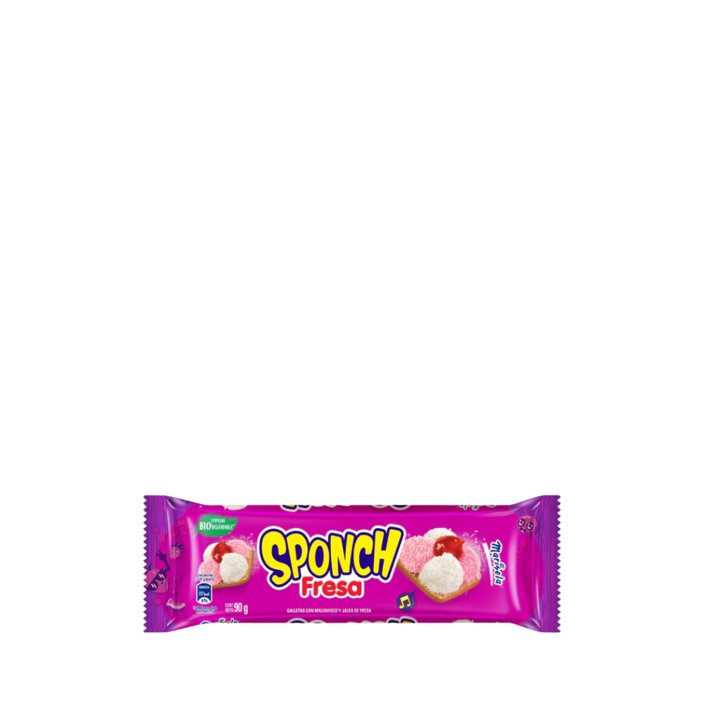 SPONCH DE FRESA MARINELA 90g - Sabores de America Latina