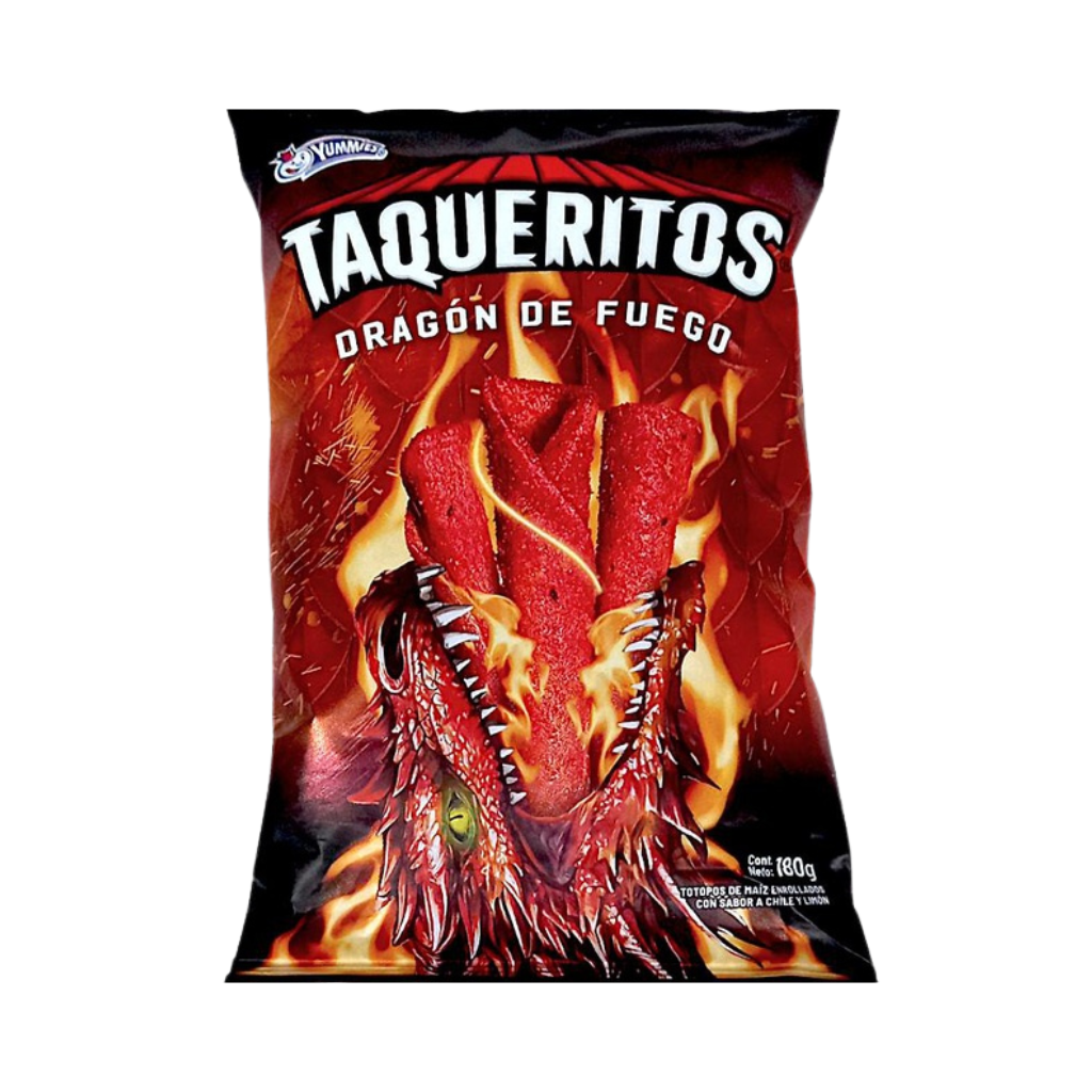 TAQUERITOS DRAGÓN DE FUEGO 180g