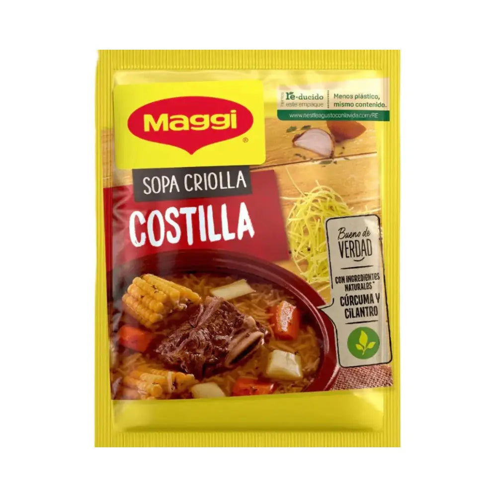 MAGGI SOPA CRIOLLA COSTILLA 58g Sabores de America Latina