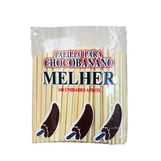PALILLOS PARA CHOCOBANANO 140u Sabores De America Latina